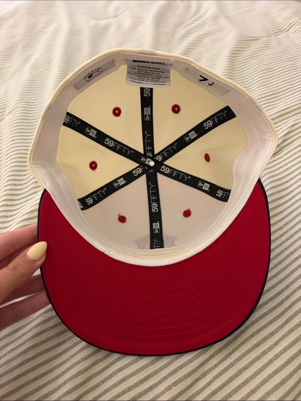 Yankees fitted 7 1/8 inch
